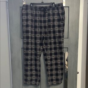 Eddie Bauer Black and Gray Bear Pattern PJ Pants